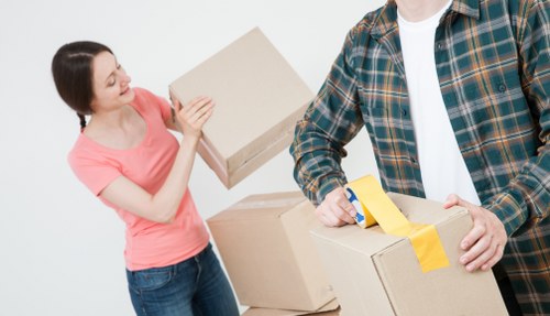 Commercial removals support for a local Deptford business