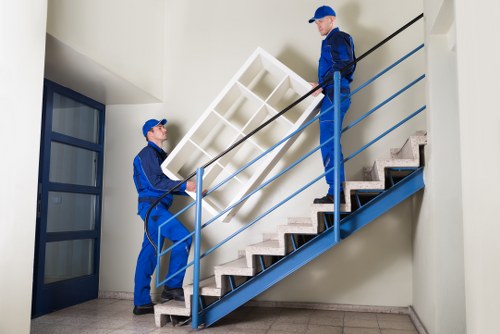 Packing and organising office equipment for relocation