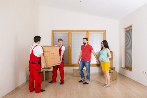 Moving van service for home relocations in Deptford
