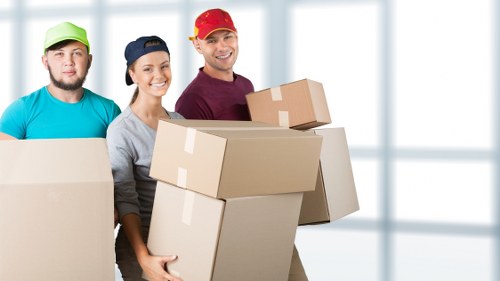 Deptford moving van transporting furniture safely