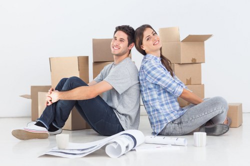 House removalists helping with a local move in Deptford