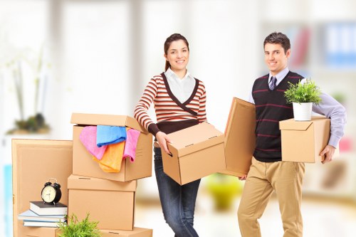 Commercial removals support for a Deptford office move