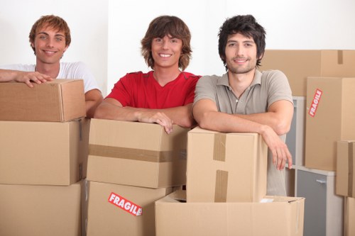 Local moving team handling a flat move in Deptford
