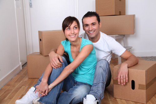Department of residential and office removals near Deptford station