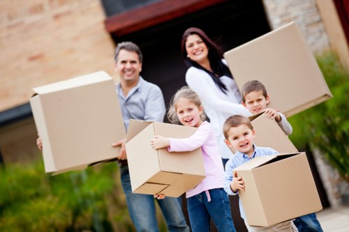 Business move logistics and loading access in Deptford